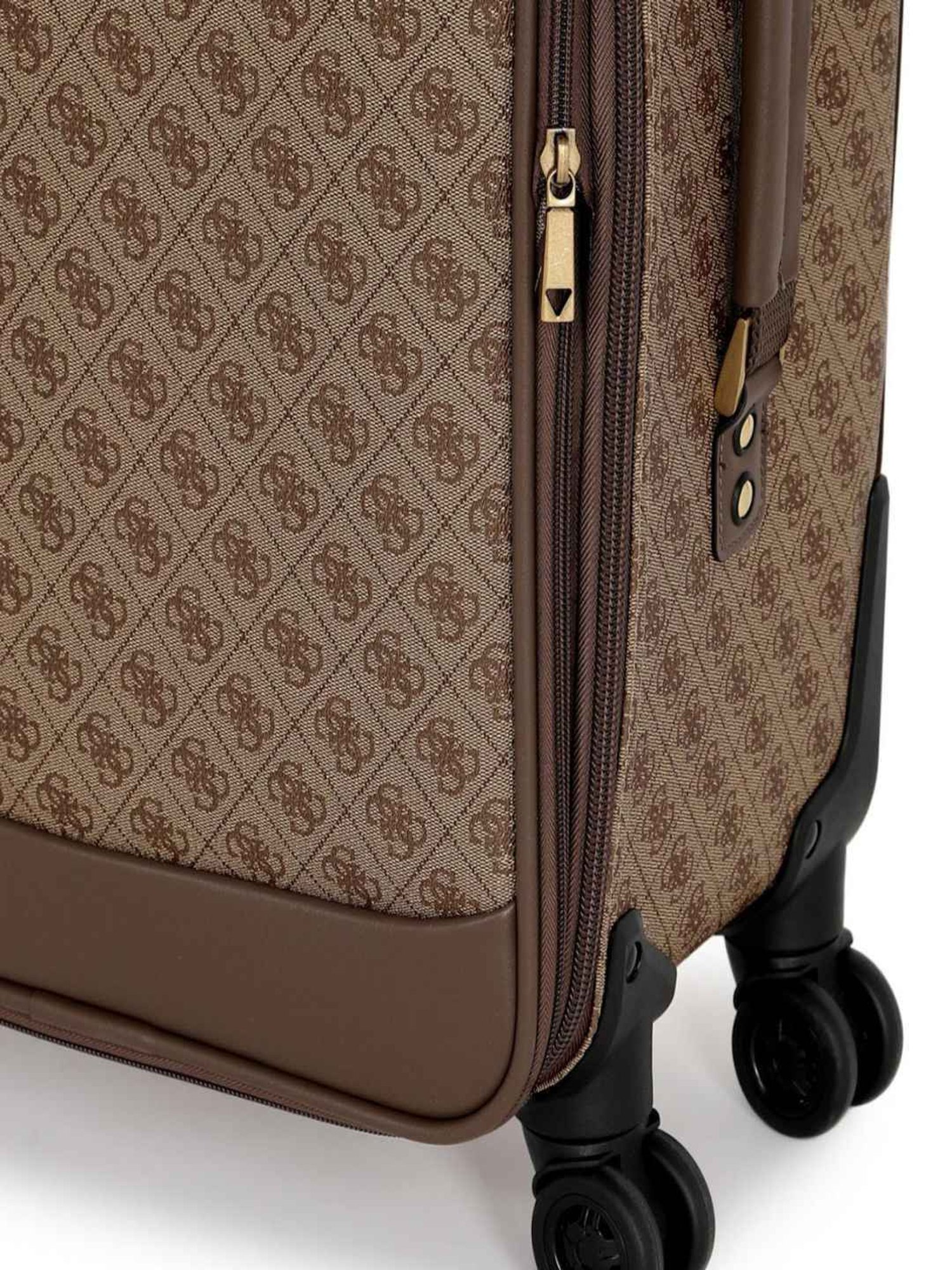 Guess Latte 8 wheels Medium Soft Cabin Trolley Bag