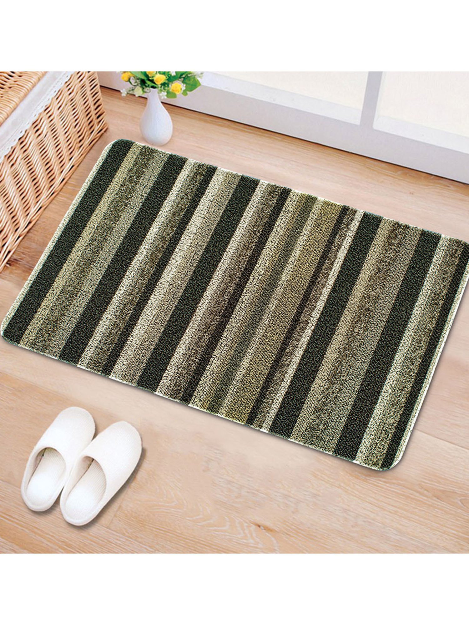 Freelance Grey PVC Set of 1 Door Mats