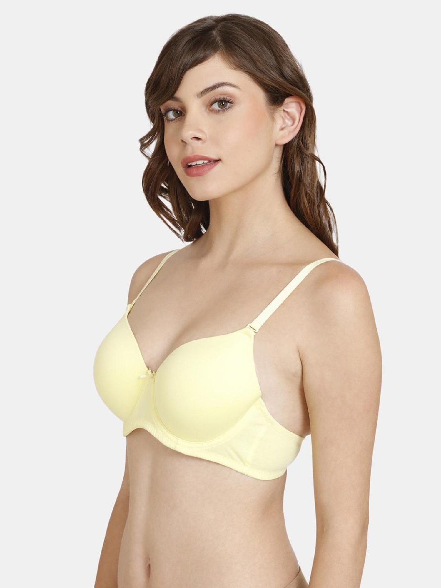 Rosaline by Zivame Yellow Padded Bra