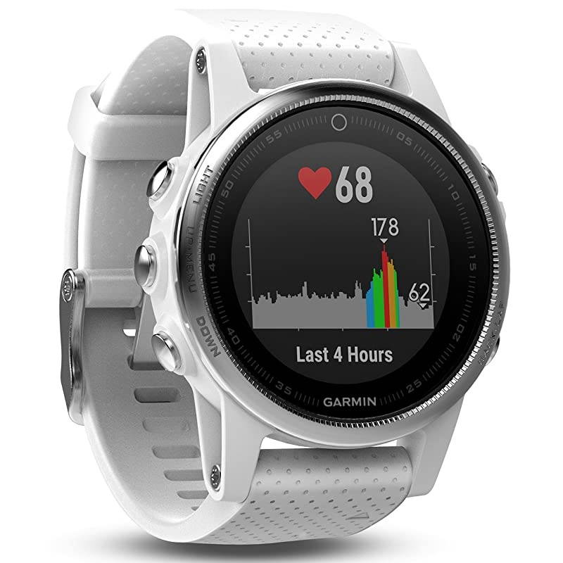 Fenix 5S - White with Carrara White Band (Renewed)
