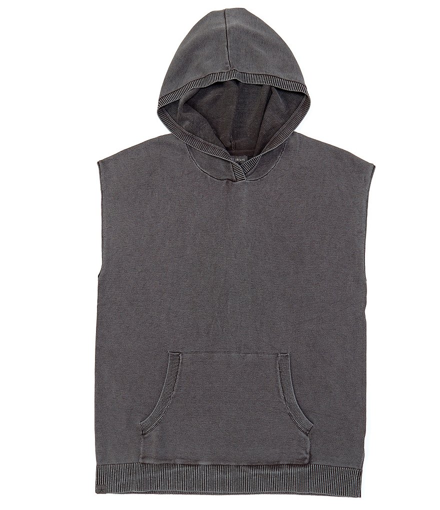 Barefoot Dreams Sunbleached Sleeveless Pull-Over Hoodie