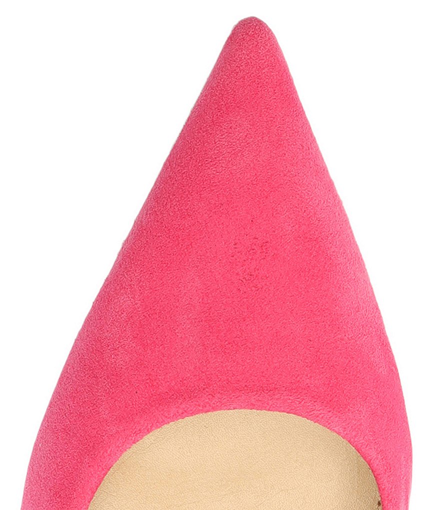 Schutz Lou Suede Pointed Toe Pumps