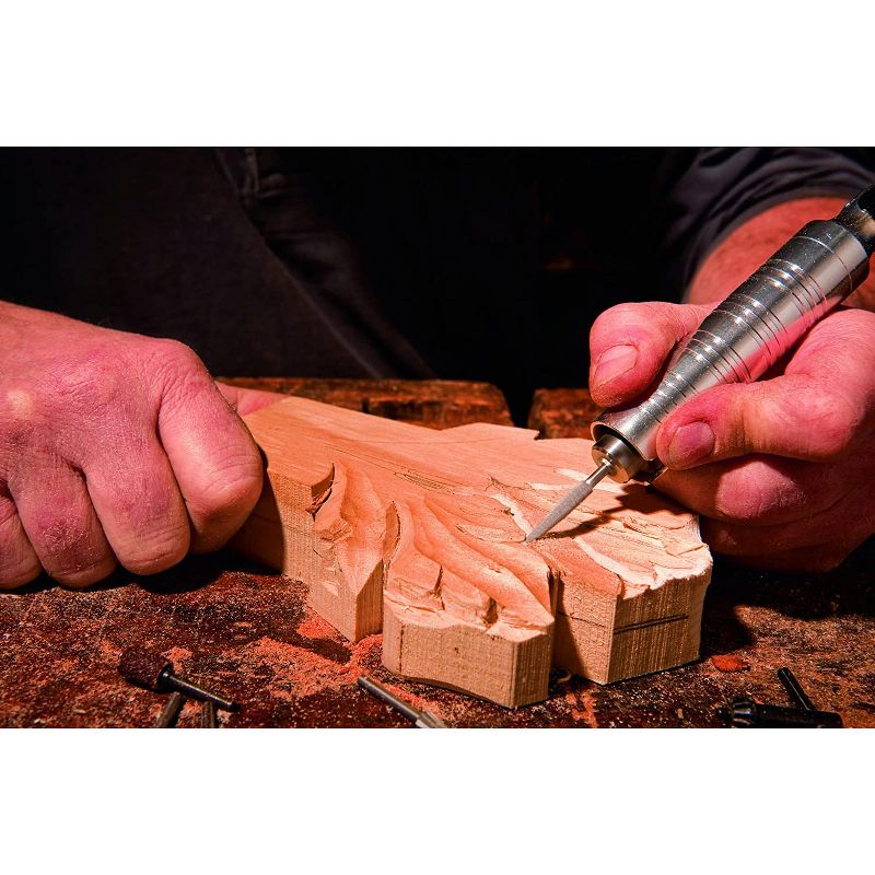 Dremel 9100-21 Fortiflex 2.5 Amp Heavy Duty Flex Shaft Rotary Tool Kit with 21 Accessories for Home Improvement, DIY, Crafts, and Woodworking