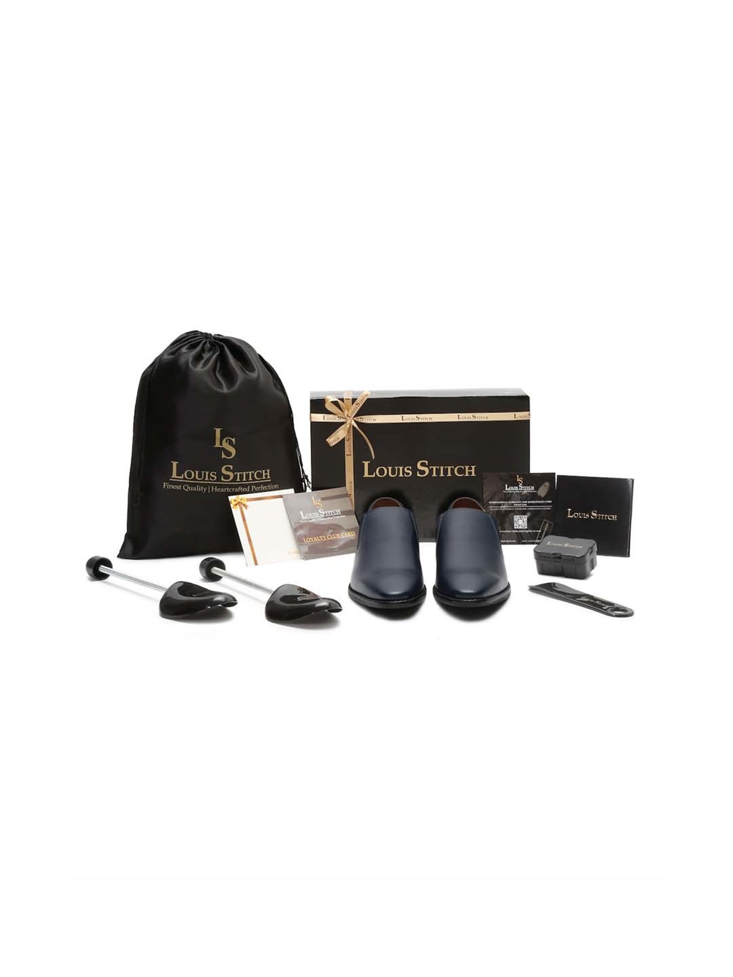 Louis Stitch Men's Blue Formal Loafers