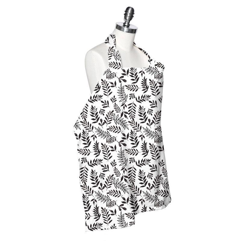 Bebe au Lait Pure and Simple Cotton Nursing Cover - Vine