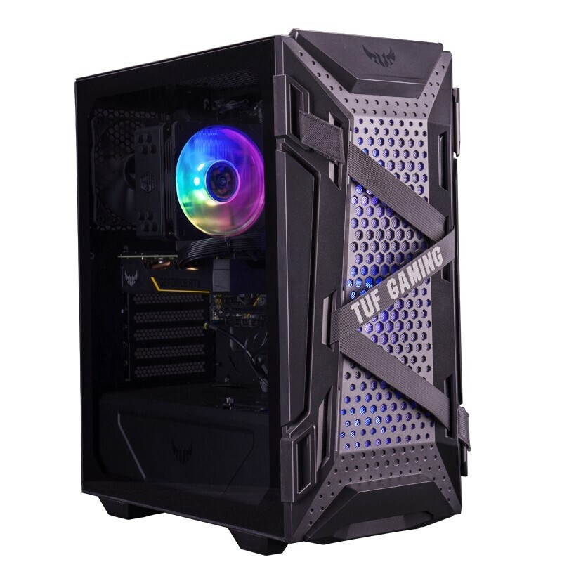 IPASON - Gaming Desktop - Ryzen5 5600X (6 Core up to 4.7GHz 7nm) - Nvidia RTX 3060 12GB  - 1TB SSD NVMe - 32GB(16GB*2) 3000MHz - TUF B550M Motherboard WIFI - Windows 10 home - Gaming PC