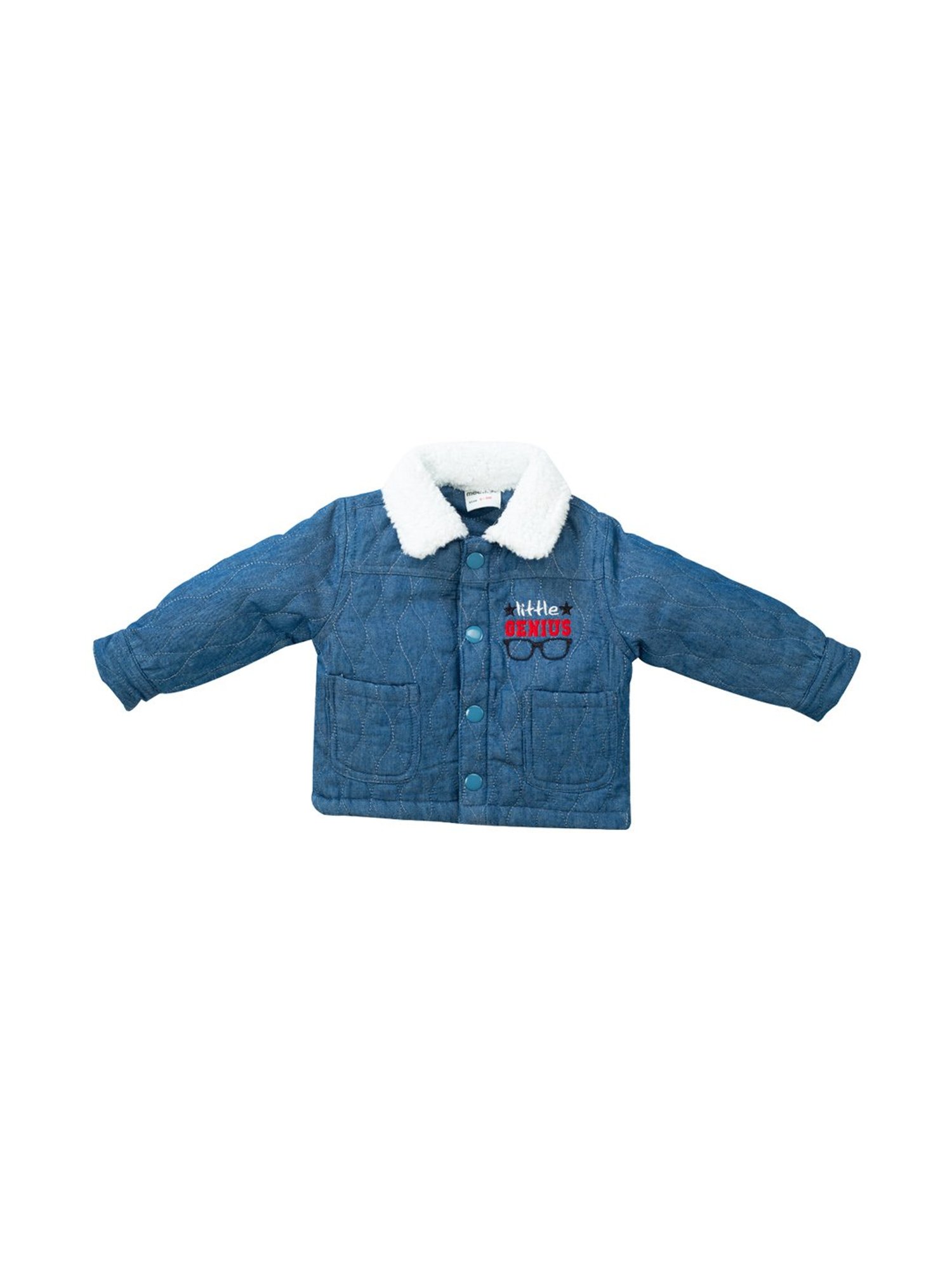 Mee Mee Kids Mid Blue Quilted Jacket