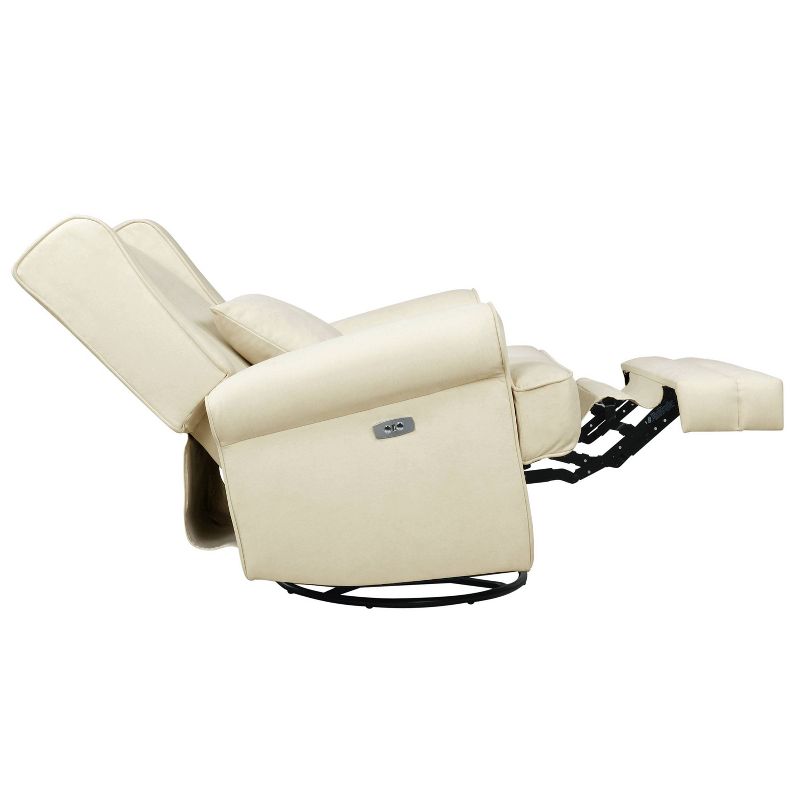 Karla Dubois Sanora Power Accent Chair - White