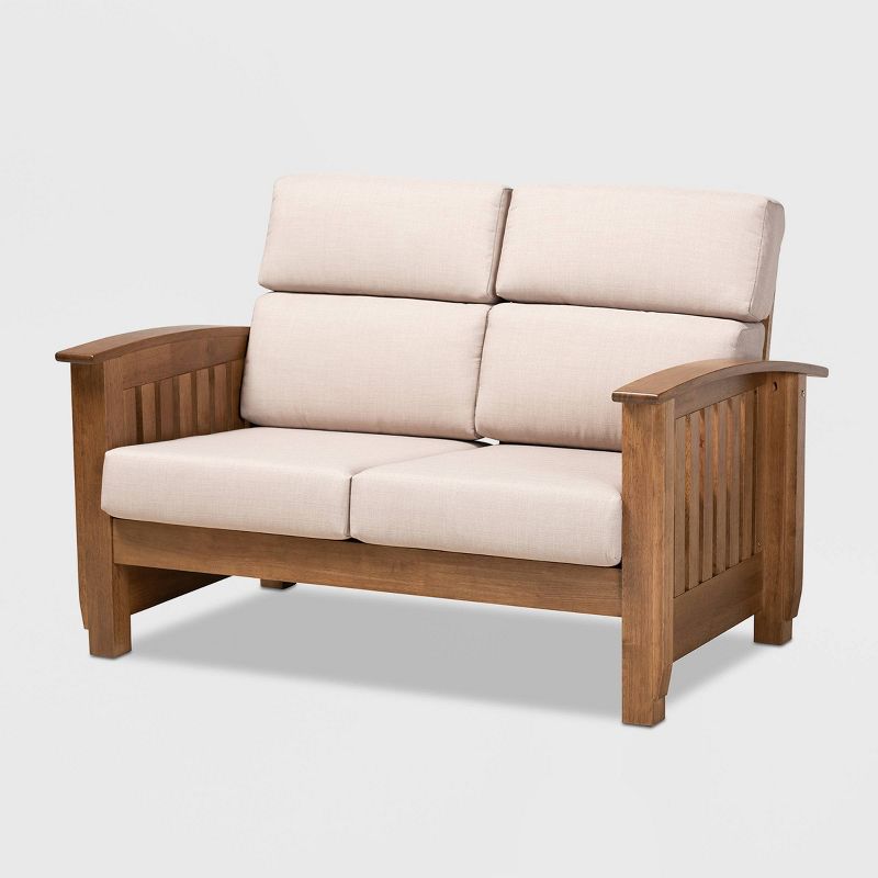 Ali Upholstered Loveseat Dark Shadow Blue - HOMES: Inside + Out