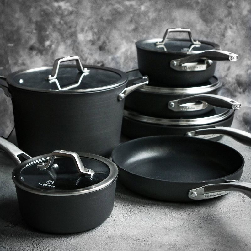 Calphalon Premier 11pc Nonstick Cookware Set