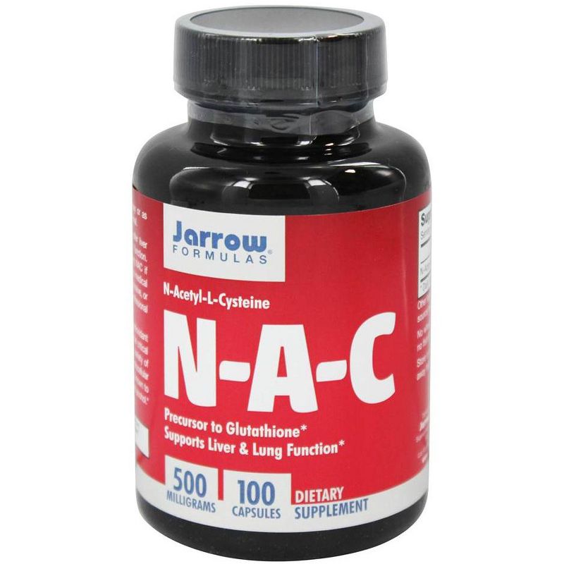 Jarrow Formulas N-A-C 500 mg. Supplement  -  100 Count