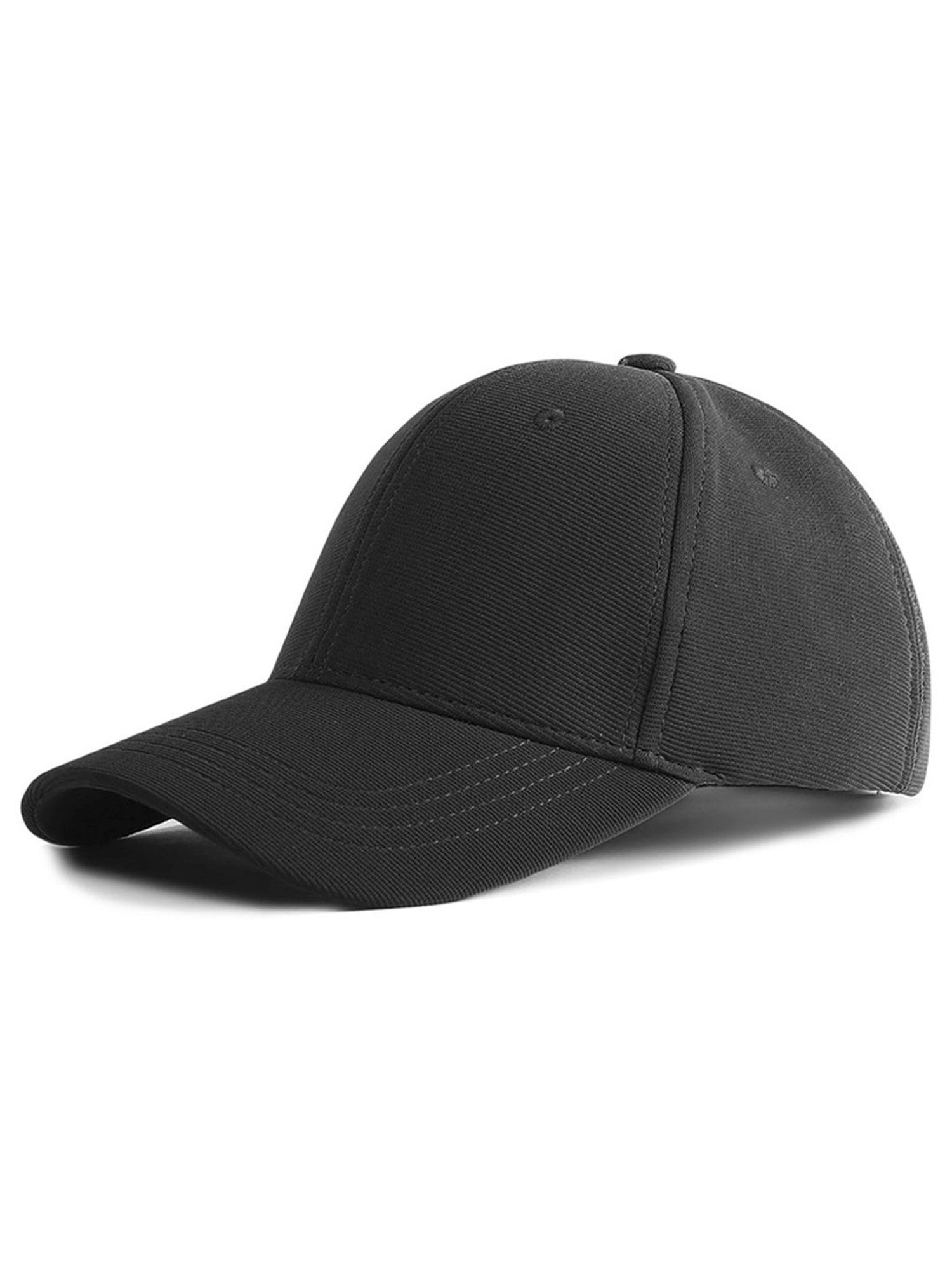 Omtex Unisex Polo Polyester Cap (Black) Size - Free Size