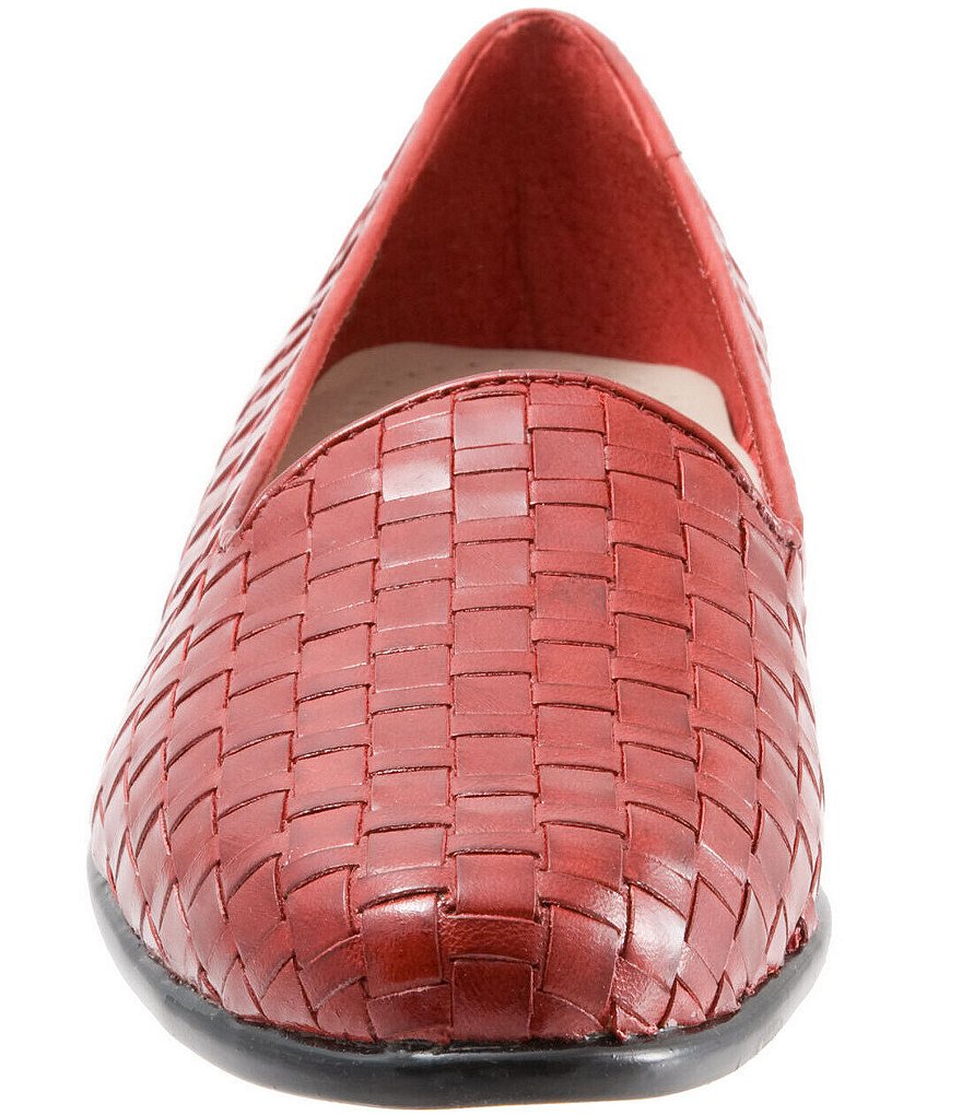 Trotters Liz Woven Leather Loafers