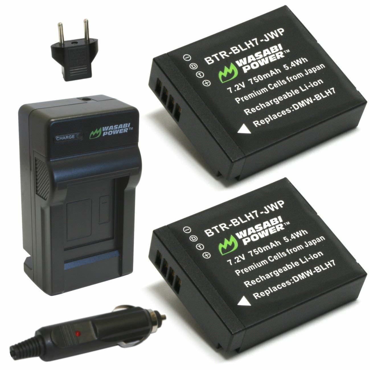 Wasabi charger for Panasonic BLH7 battery