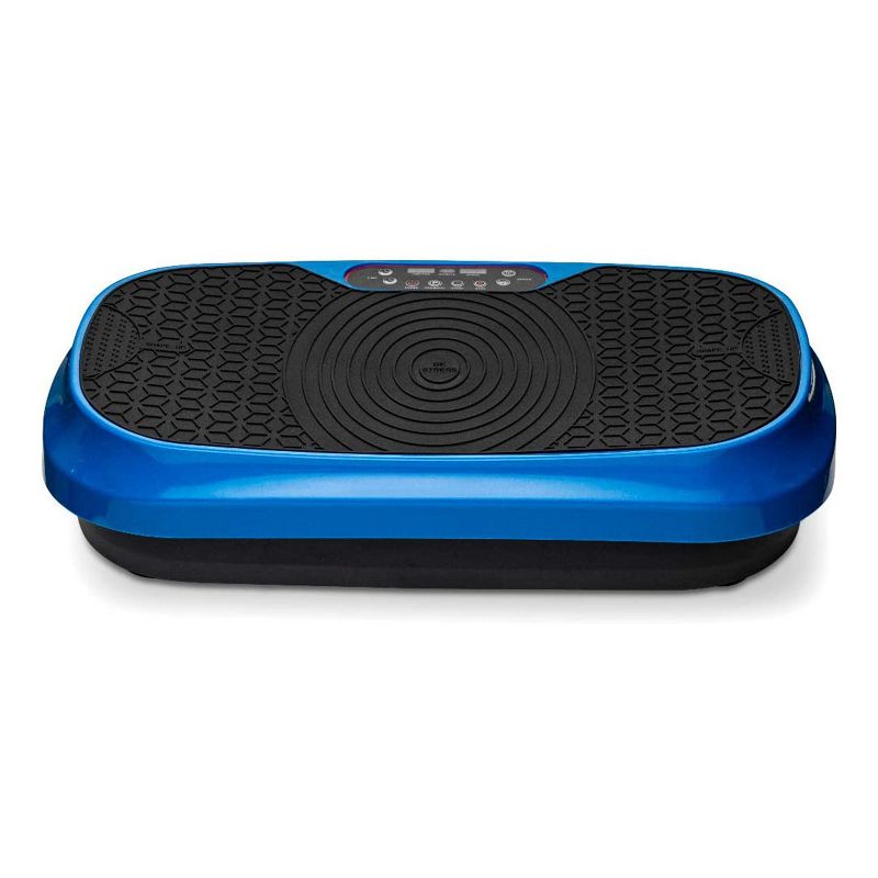LifePro LP-WVRM-BLU Mini Portable Home Body Weight Training Fitness Exercise Workout Waver Vibration Plate Platform Equipment Machine Set, Blue