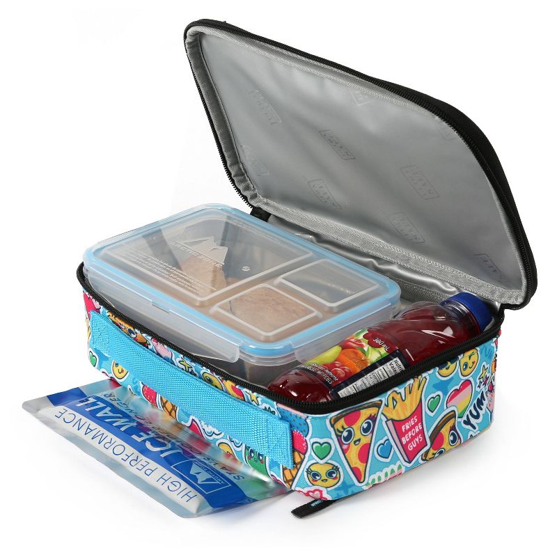 Arctic Zone Kids' Ice Walls Lunch Box Set - Cute Food