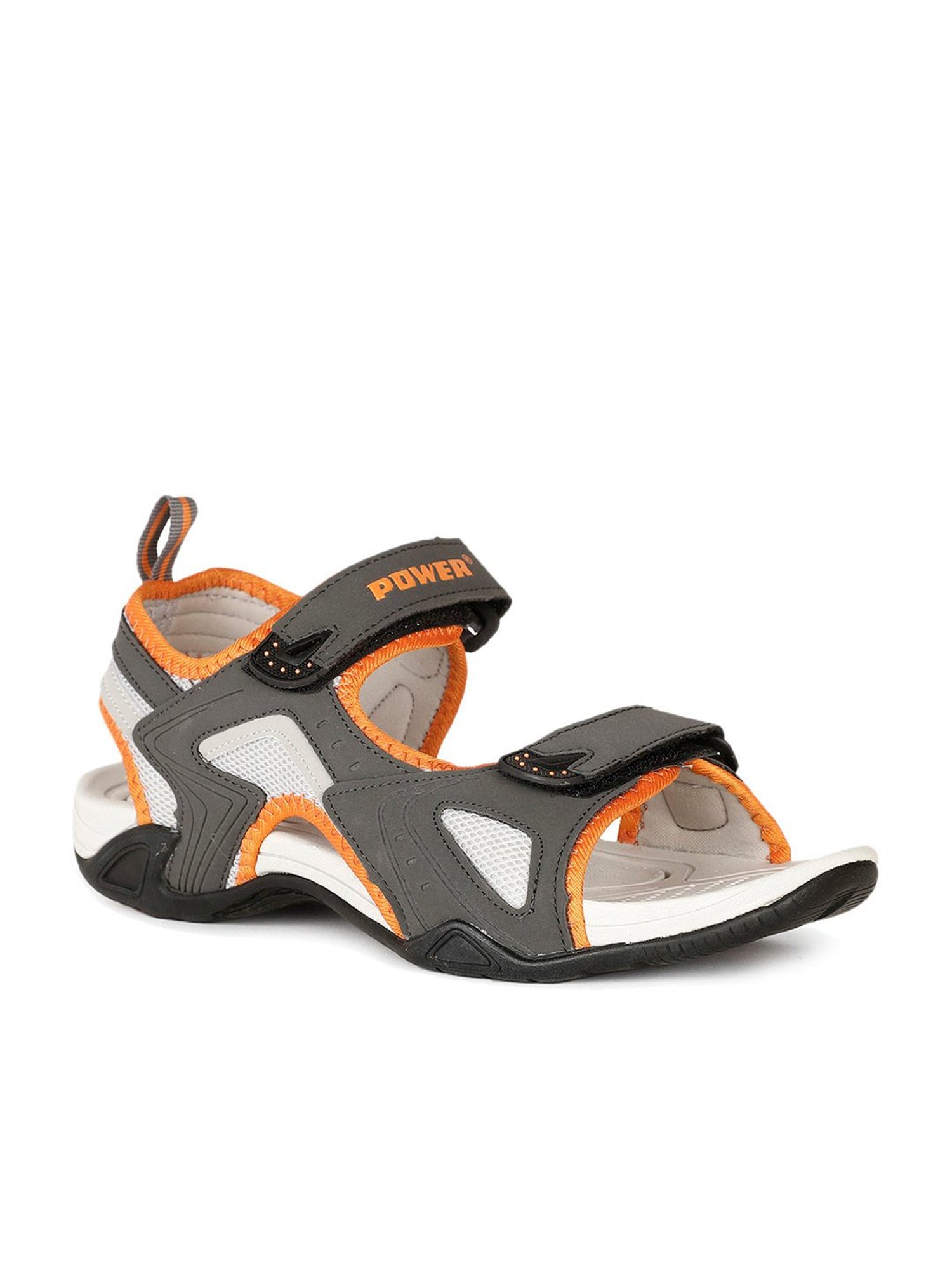 Power by Bata Men's Grey Floater Sandals