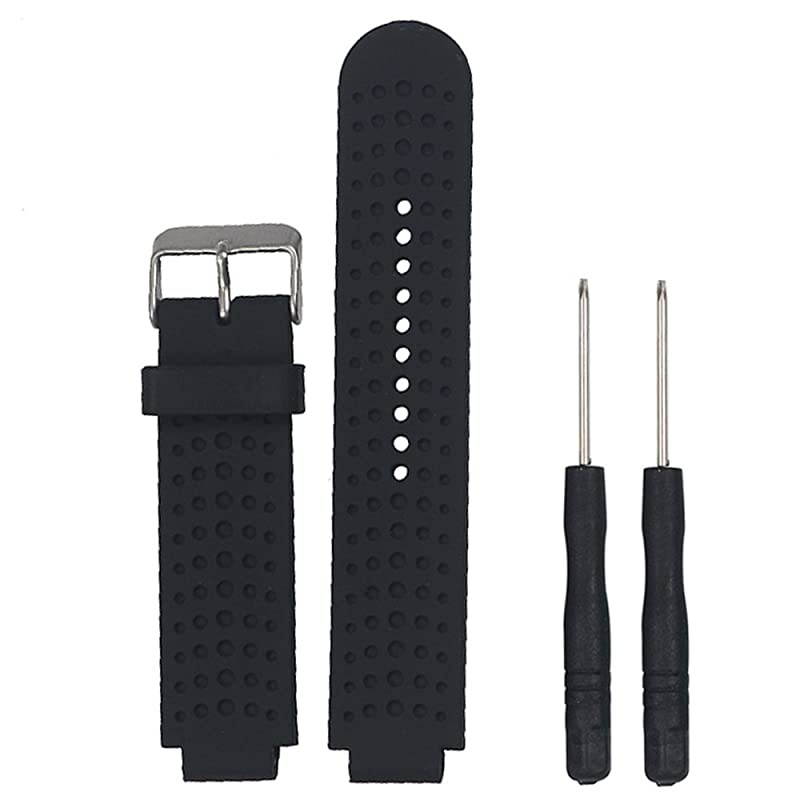Band for Garmin Forerunner 25 Soft Silicone Replacement Watch Band Strap for Garmin Forerunner 25 GPS Running Watch
