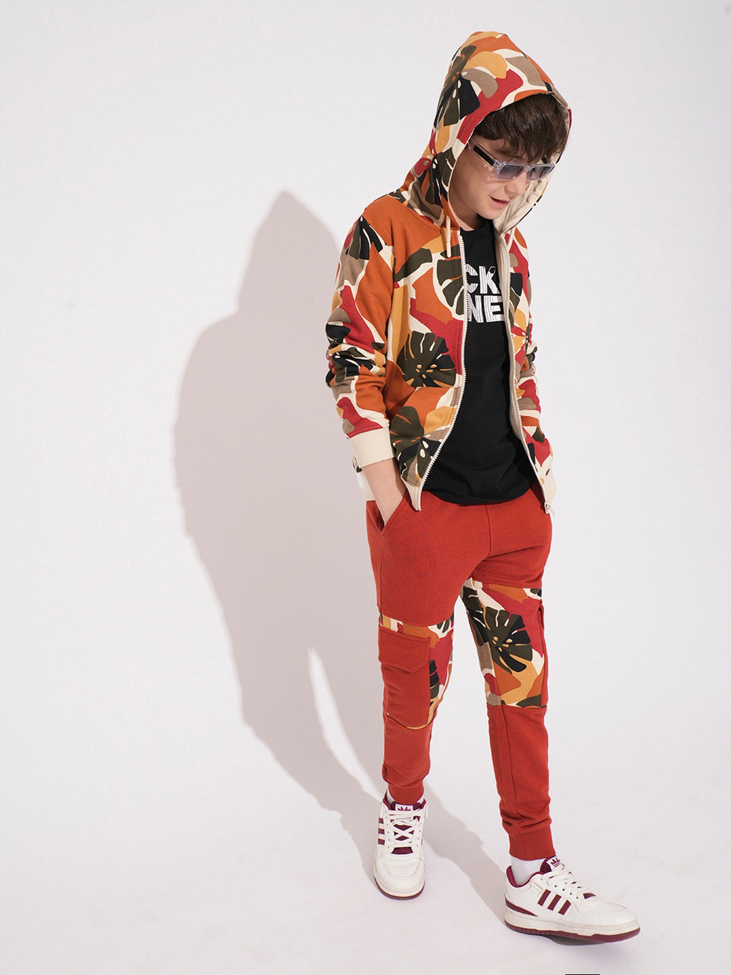 Todd N Teen Kids Navy Cotton Joggers