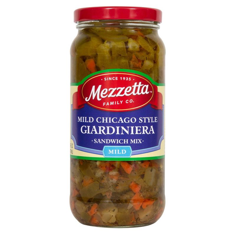Mezzetta Chicago-Style Mild Giardiniera Italian Sandwich Mix - 16oz