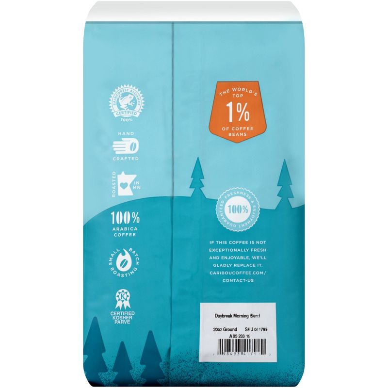 Caribou Coffee Daybreak Light Roast Ground Coffee - 20oz