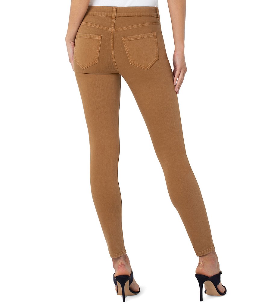 Liverpool Los Angeles Gia Glider Faux Button Pull-On Skinny Jean