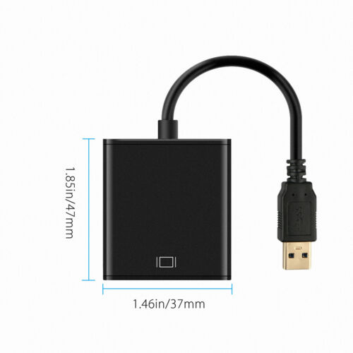USB 3.0 to HDMI HD 1080P Video Cable Adapter Converter For PC Laptop HDTV LCD TV