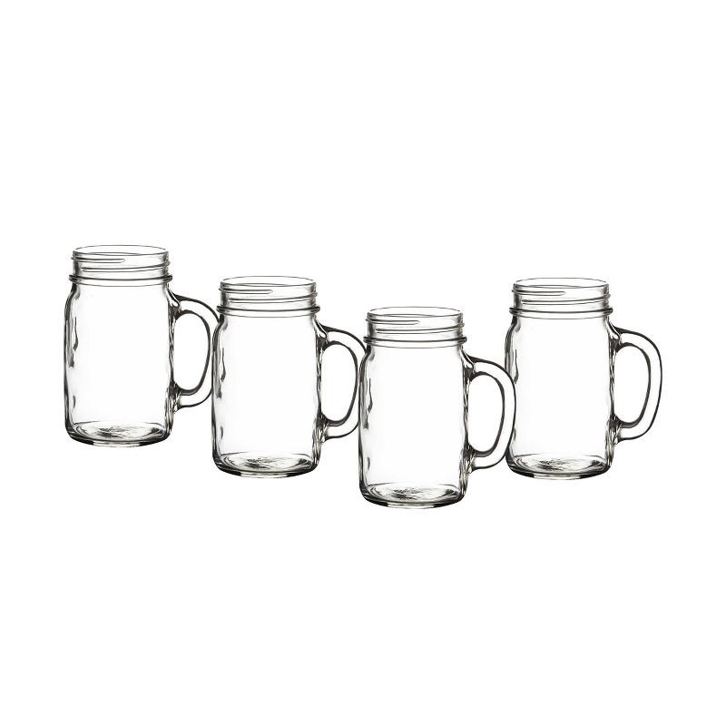 16oz 4pk Old Fashioned Drinking Jars - Cathy's Concepts