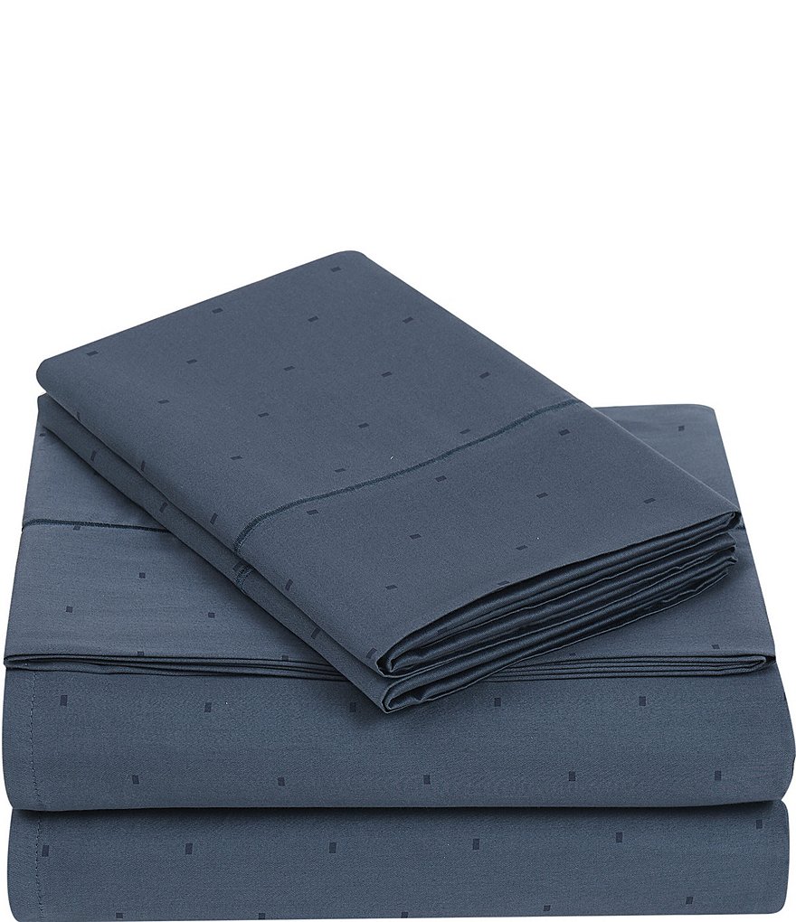 Charisma 310 Thread Count Classic Dot Cotton Sheet Set