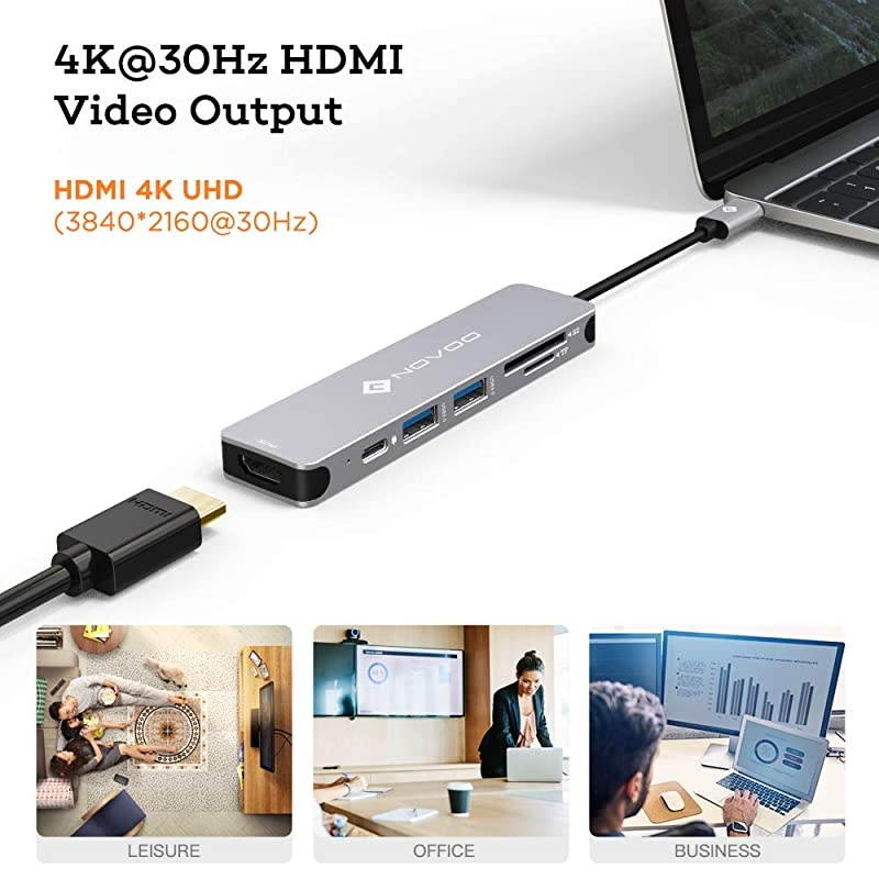 C Docking Station Dual Monitor HDMI VGA Ethernet 1000Mbps, 100W PD Charging, 3 3.0, SD/TF Slots, 9 in 1 C Hub Thunderbolt 3 Laptop Dock for MacBook Pro Air iPad Pro Dell XPS Chromebook