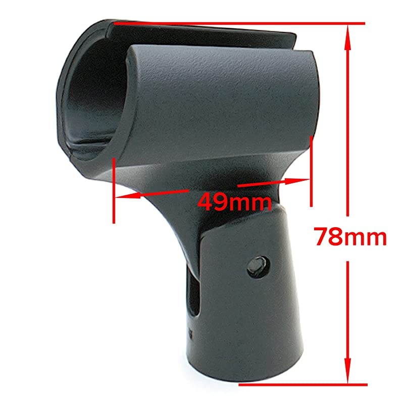 MH2R Indestructible Shure Style Standard Mic Holder