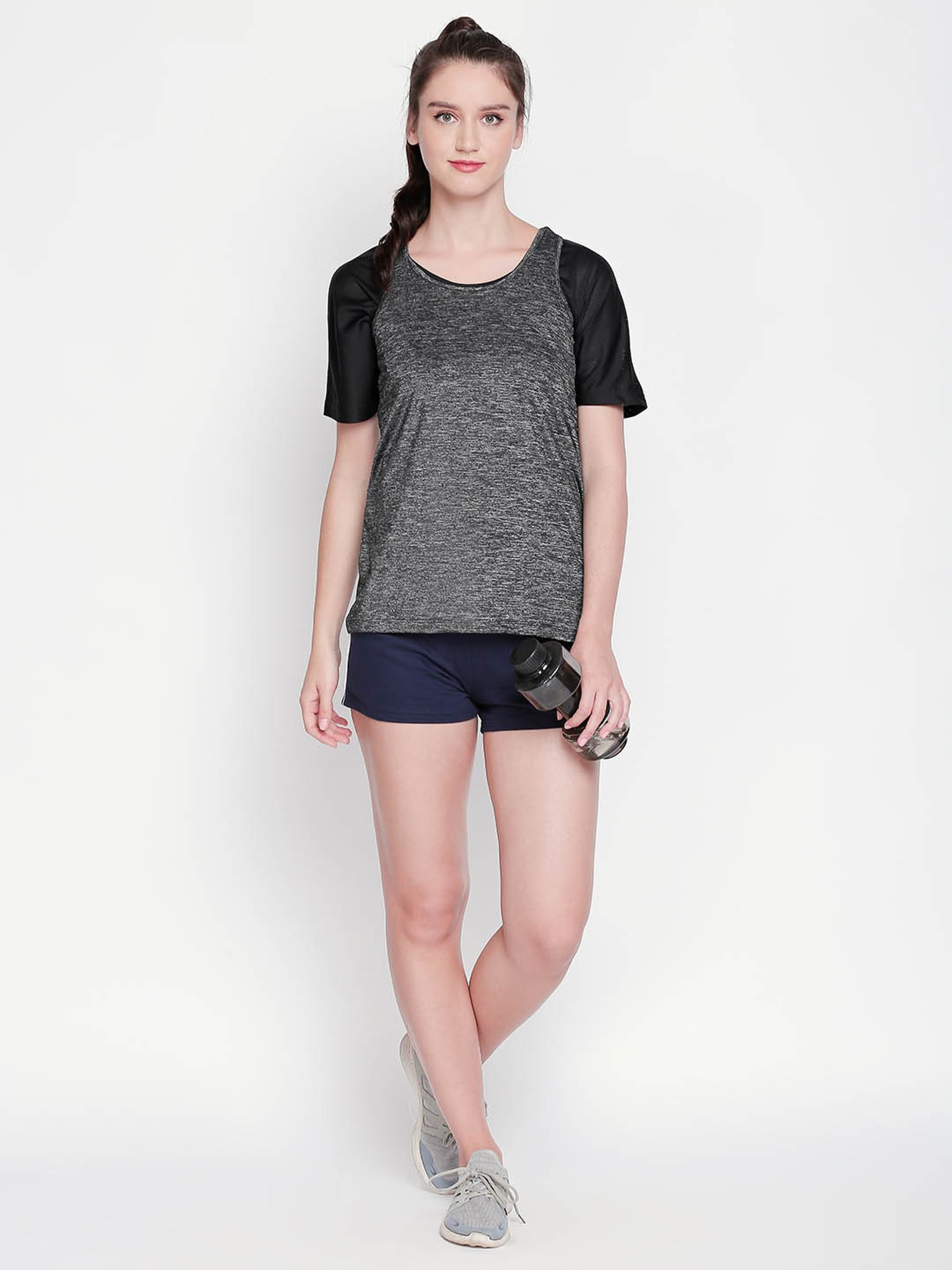 Ajile by Pantaloons Black Textured Top