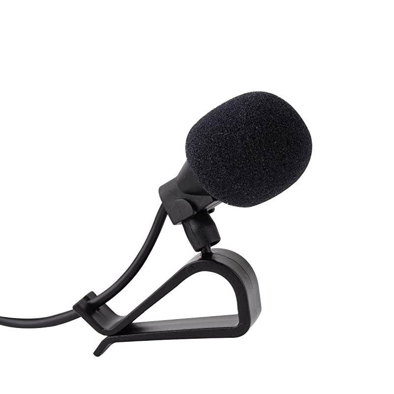 Microphone Mic 2.5mm for Car Vehicle Stereo Radio GPS DVD Bluetooth Enabled Head Unit