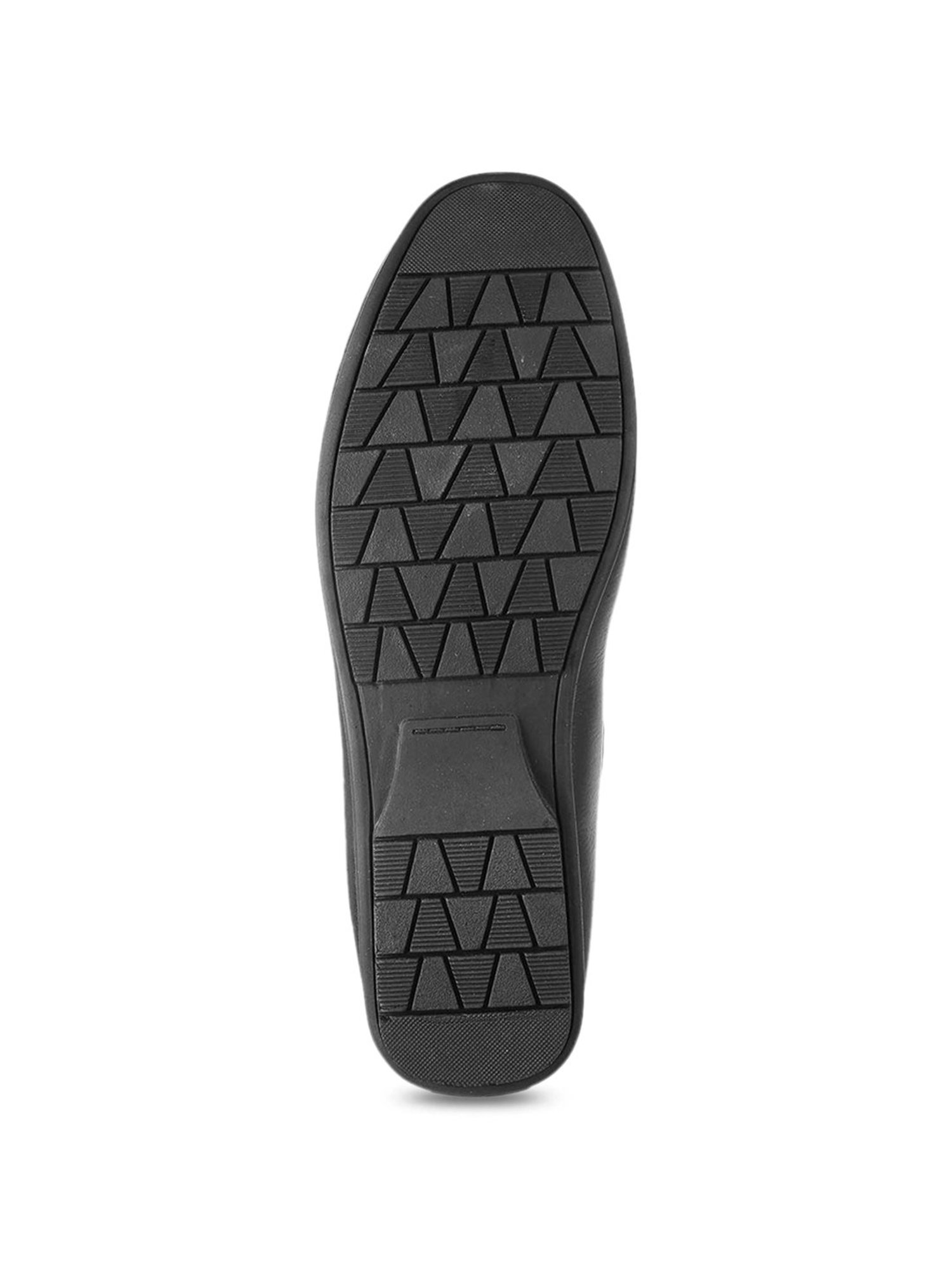 Mochi Men's Black Casual Loafers