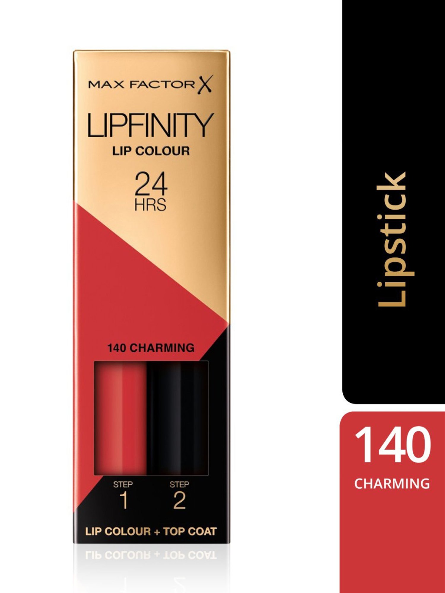 Max Factor Lipfinity Lip Colour + Top Coat 140 Charming
