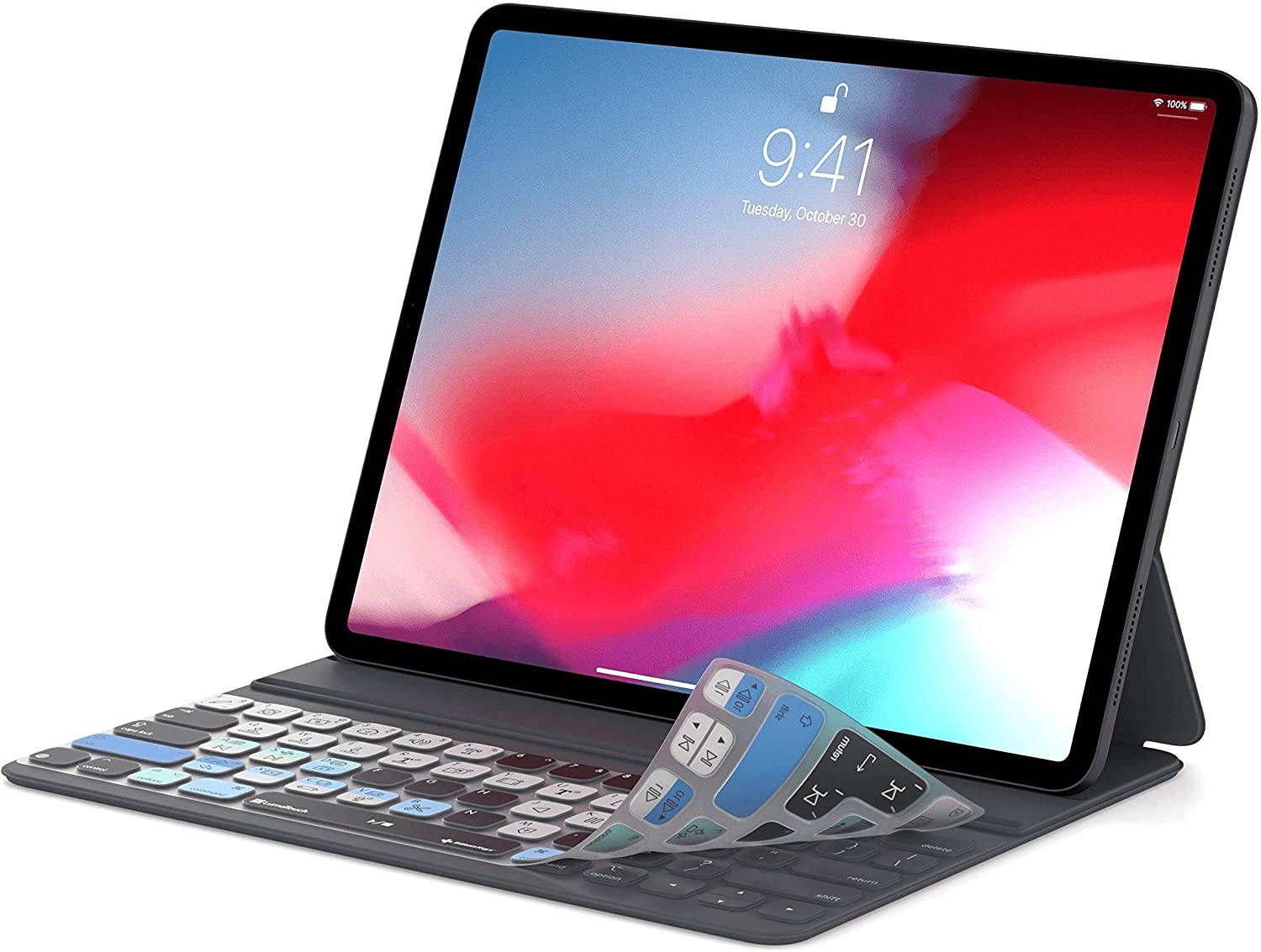 LumaFusion Keyboard Cover for iPad Pro 12" Smart Keyboard | USA Version | Does not Fit Magic Keyboard