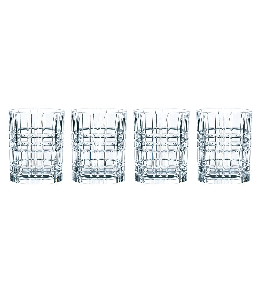 Nachtmann Square Whiskey Glasses, Set of 4
