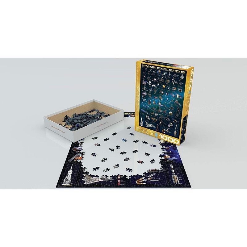 Eurographics Inc. Space Explorers 1000 Piece Jigsaw Puzzle