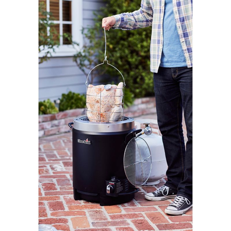 Char-Broil The Big Easy TRU-Infrared Oil-Less Turkey Fryer 17102065 - Black