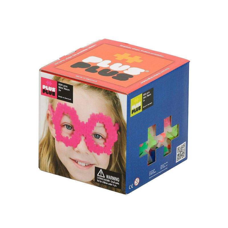 Plus-Plus Neon Building Set - 600 Piece