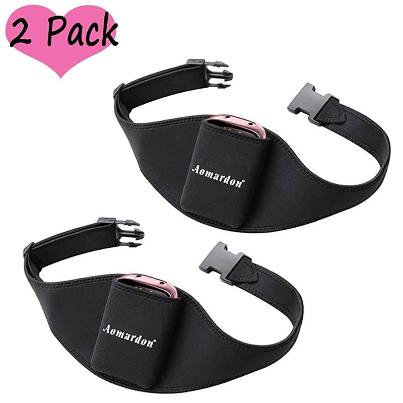 Belt for Fitness Instructors,Vertical rophone Transmitter Carrier Belt for Fitness Class,Public Speaking,Theatre,Pilates Teachers,Spin Yoga(2 Pack)