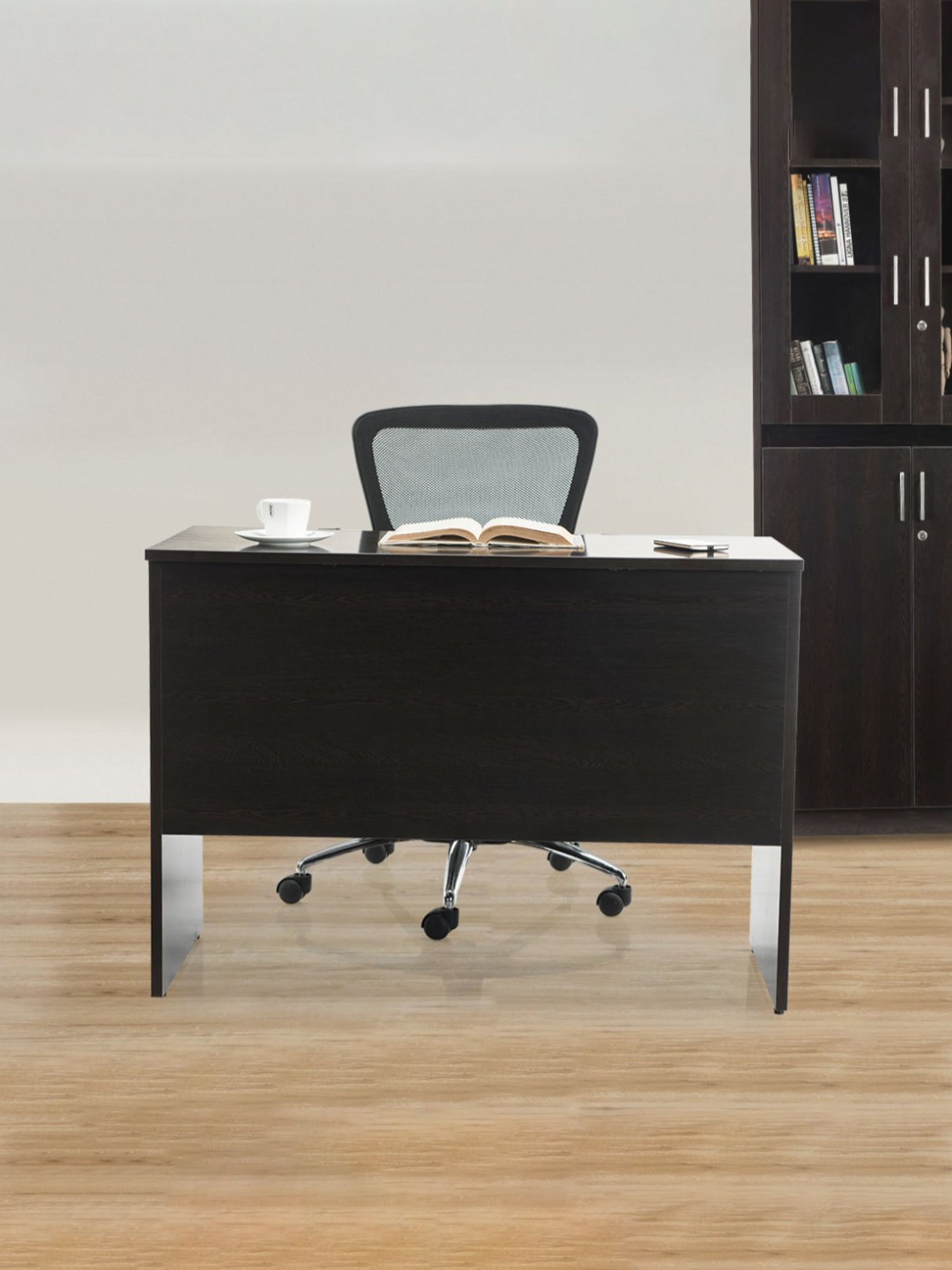 Durian Compton Wenge Brown Engineered Wood Workspace Desk