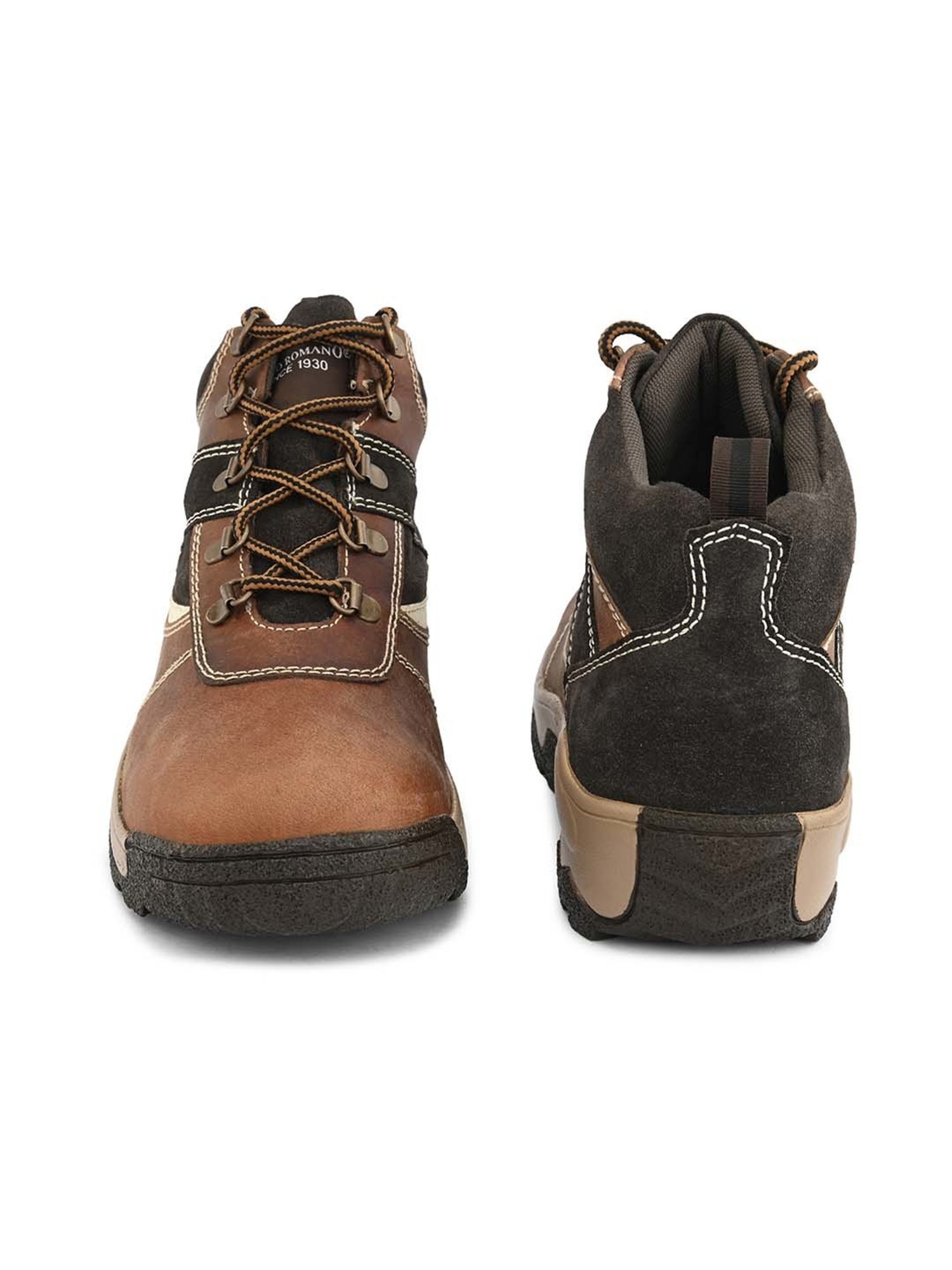 Carlo Romano Men's Brown Casual Boots