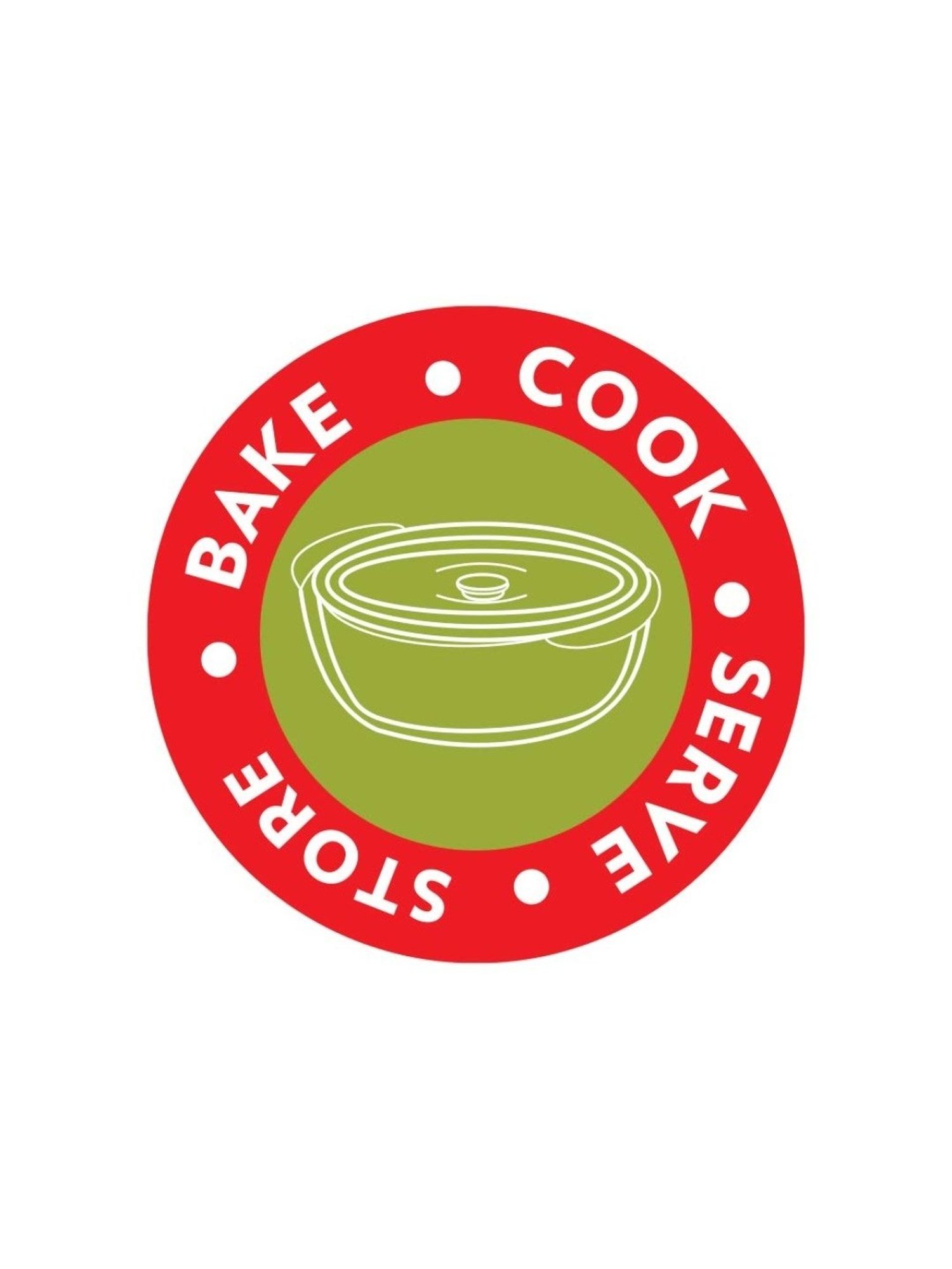 ?Borosil ?Transparent Glass DIsh (2200 ML)