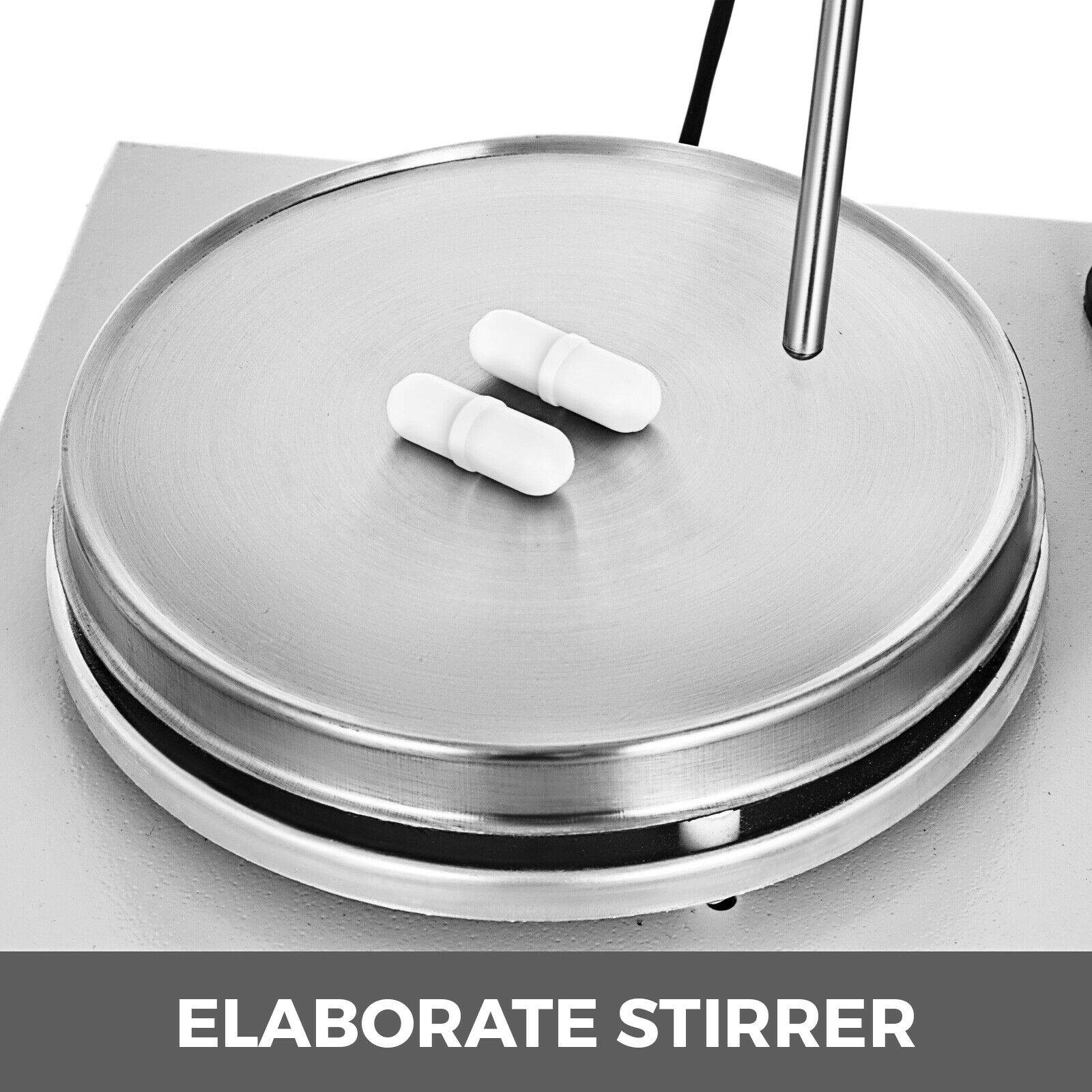 79-1 Hot Plate Magnetic Stirrer Mixer Stirring Lab 1L Dual Control 0-2400r/min