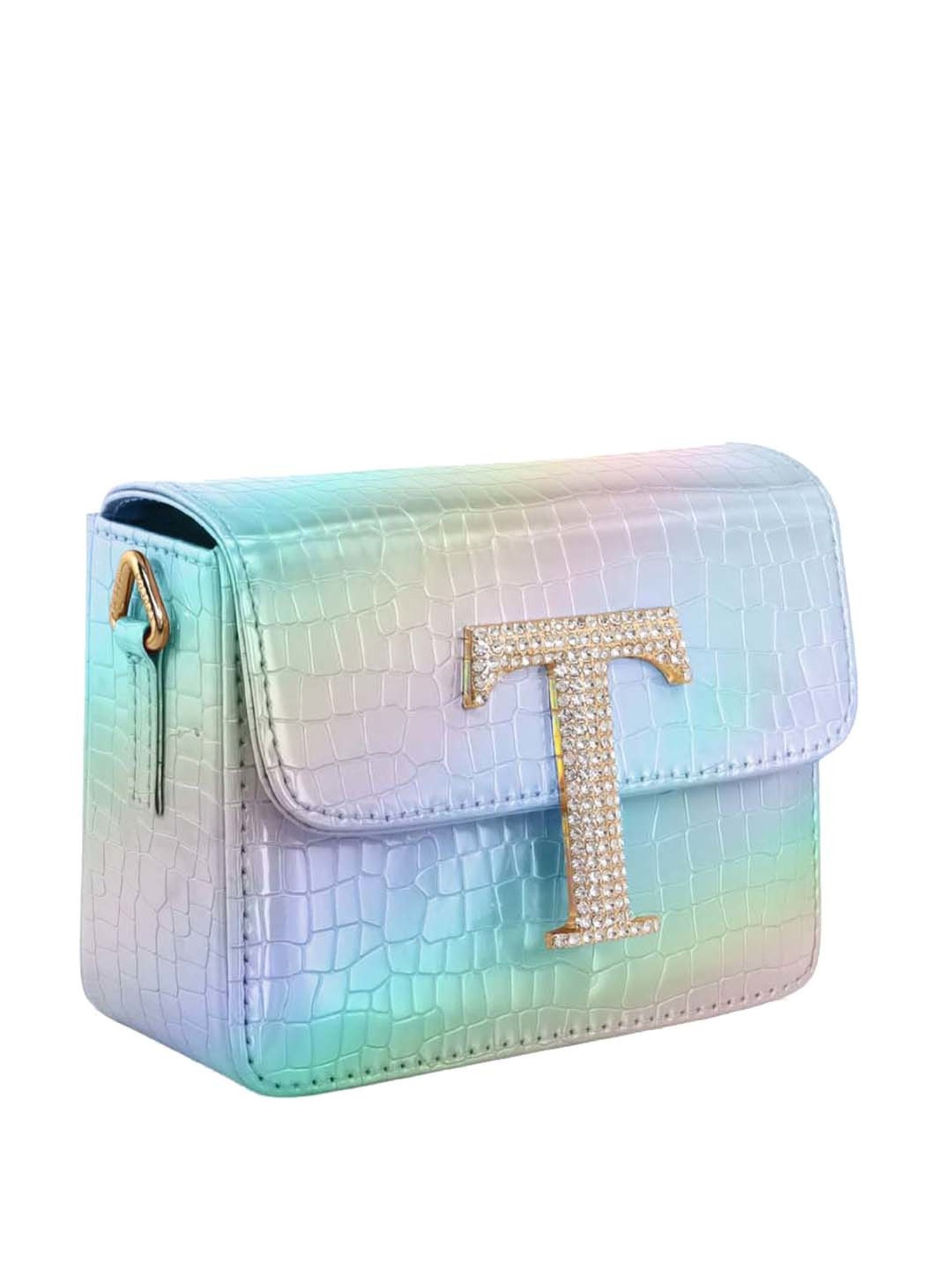 Esbeda Multicolor Textured Small Sling Handbag