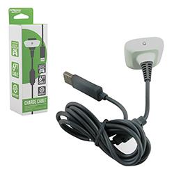 KMD - Charge Cable Charger for Xbox 360 - White