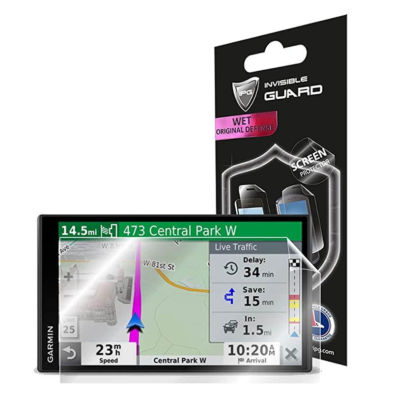 for Garmin DriveSmart 65 amp Traffic GPS Navigator 695quot Display Screen Protector Invisible Ultra HD Clear Film Anti Scratch Skin Guard SmoothSelfHealingBubble Free