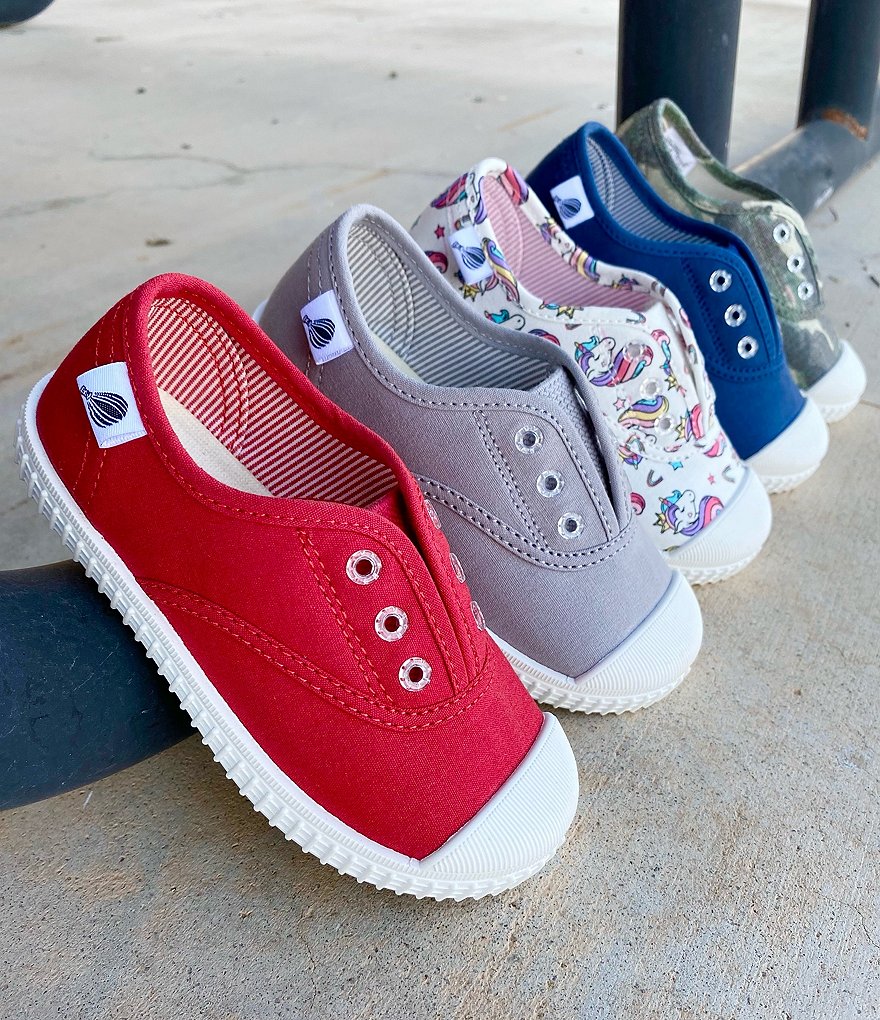 Copper Key Adventure Wear Kids' Budeee-A Washable Eyelet Camo Print Sneakers (Toddler)