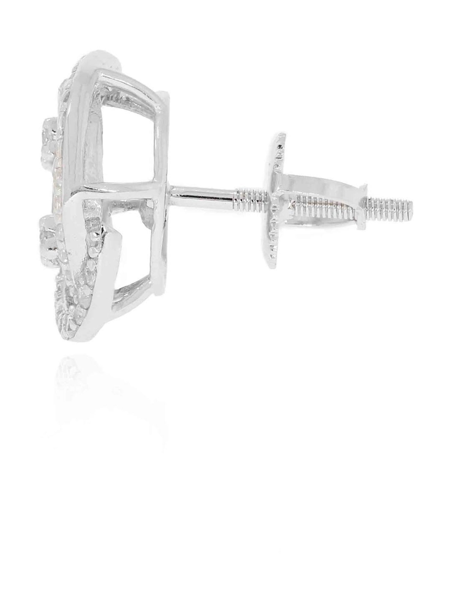 Anayra 92.5 Sterling Silver Classic Earrings for Women